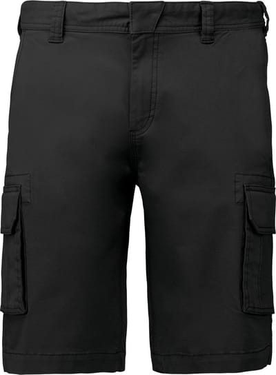 Kariban Herenbermuda met diverse zakken K754 - Black - 52 NL (46 FR)