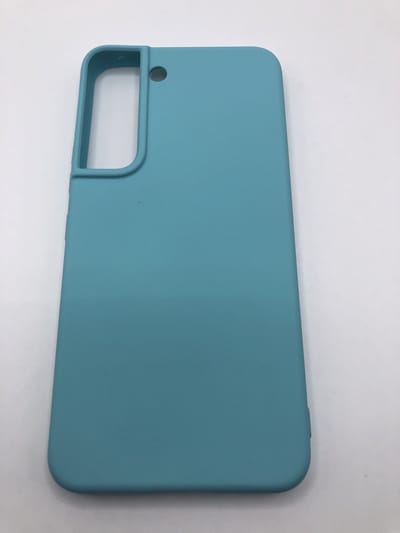 Siliconen back cover case - Geschikt voor Samsung Galaxy S21 Plus - TPU hoesje Turquoise