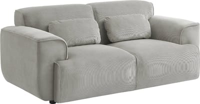 sweeek - 2-zits corduroy bank, wallas, b 178 x d 97,5 x h 73cm