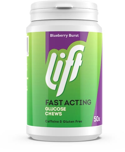 Lift Blueberry burst glucose 50 Tabletten