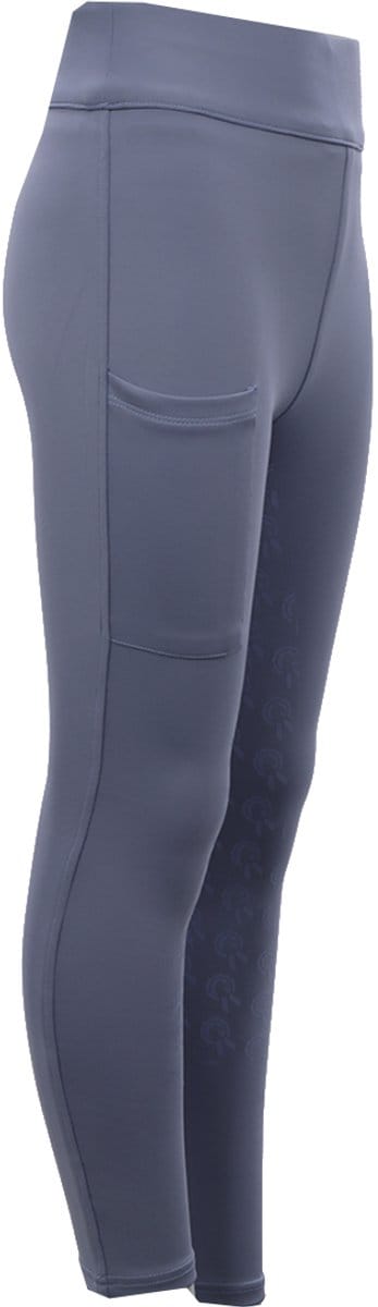 Paardenpraattv Paardrijlegging Paardenpraat By Ej George Full Grip Kids Lichtblauw - XS