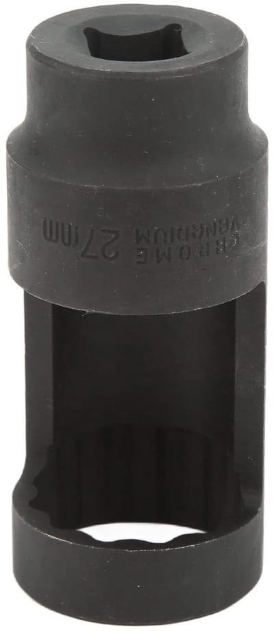Dailygoods- Injector Socket Universeel - Dopsleutelset 1/2 Inch - 27mm 12 Punt - Chroom Vanadium Staal - Lange Levensduur - Professioneel Gereedschap - Dopsleutel