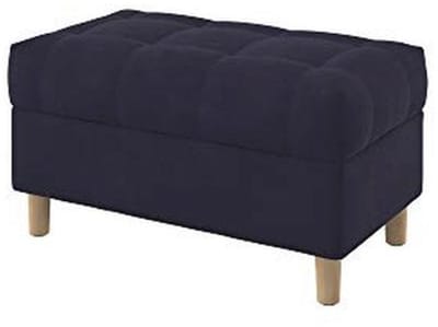 Knooploze banken en opbergbanken in verschillende stoffen en designs - 80 cm breed