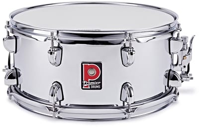Premier Artist 14 x 6.5 Stalen Snare drum, Chroom