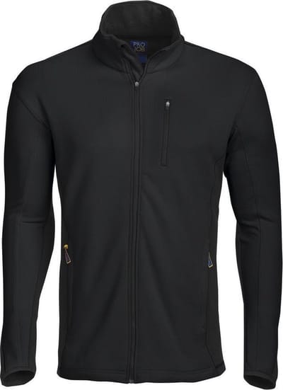 ProJob 3307 SWEATER MET LANGE RITS 643307 - Zwart - XS