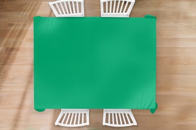 Tafelkleed - Tafellaken - 260x180 cm - Groen - Bos - Kleuren - Binnen en Buiten