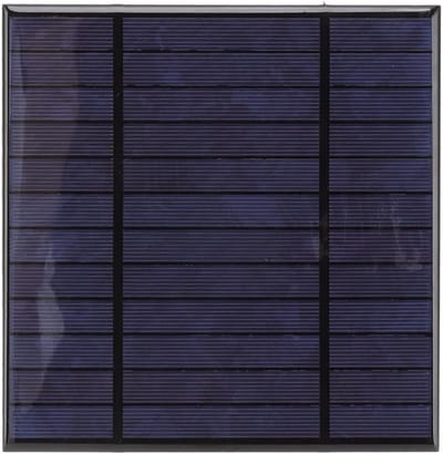 Zonnepaneel Oplader - Zonnecel Board - Energie Opwekken - Polysilicium Oppervlak - 16.5x16.5cm - Zwart