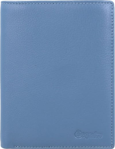 Esquire Leren Portemonnee Viktoria Wallet Dove Blue Lichtblauw