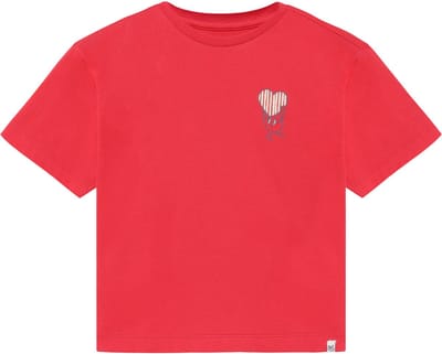 Noppies T-shirt - Backprint - Poinsettia - Maat 92
