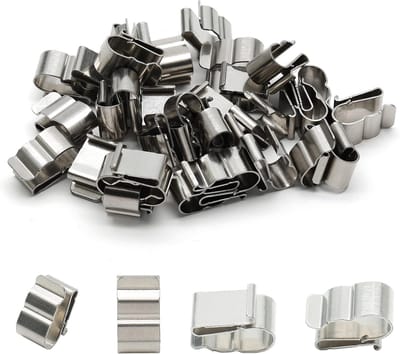 Daity Verpakking van 20 - Fotovoltaïsche clips - kabelclips voor zonnepanelen - elektrische clips
