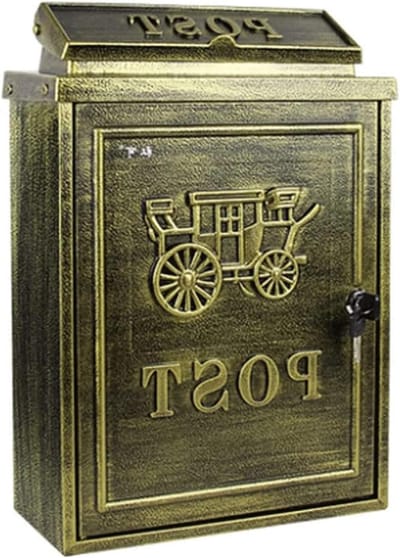 Creatieve brievenbus - Wand brievenbus - Post ontvangen - Europees landelijk design - 41 cm hoog - Style 3