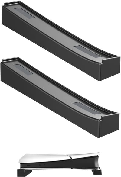 NTHProducts - Horizontale Stand - PS5 Slim/Pro - Stabiele Basis voor Console - Zwart - Gaming Accessoire - Perfect voor Thuis - Geschikt voor PS5 Slim ...