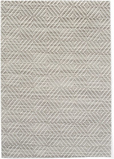 HENDI Geometrisch patroon – placemats – antislip – flexibel – set van 6 – zilver – 450x300 mm