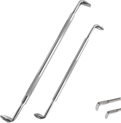 Allecto - Dubbele Hoek Schroevendraaier - Precisiewerk - 90 graden - Magnetisch - Slotted en Phillips - Geschikt voor Smalle Ruimtes - 2 Stuks