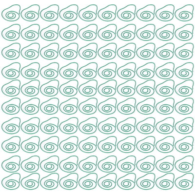 100 stuks Paperclips Draagbaar Mini Schattig Groene Fruitvorm Galvanisch Metaal Paperclips voor Kantoor blue