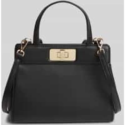 schoudertas met labeldetails