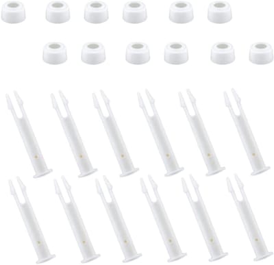 12-pack - Vergrendeling - Montagepen - Vervangende verbindingspen - Geschikt voor Intex zwembaden (7,0 cm)