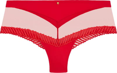 Aubade-sheer emotion-rood-short-M