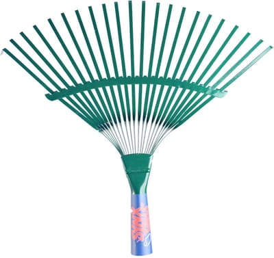 Synx Tools Bladhark 22 Tanden Metaal - Gazonhark - Bladhark - Harken - hark -Hark zonder steel
