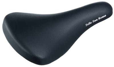 San Remo Kid Fietszadel - 16-20 - Voor kinderfiets - Zwart