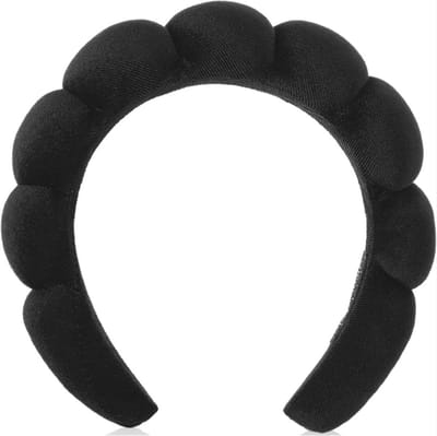 Scoby - Make-up hoofdband - Gezichtsband - Skincare band - Skincare Headband - Verstelbaar - Zwart