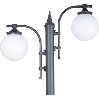 K.S. Verlichting Lantaarnpaal Madeira 2-lamps antraciet