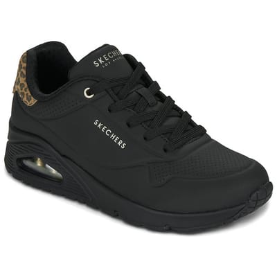 Skechers UNO-JUNGLE NITE Dames Sneakers - Zwart / Multi