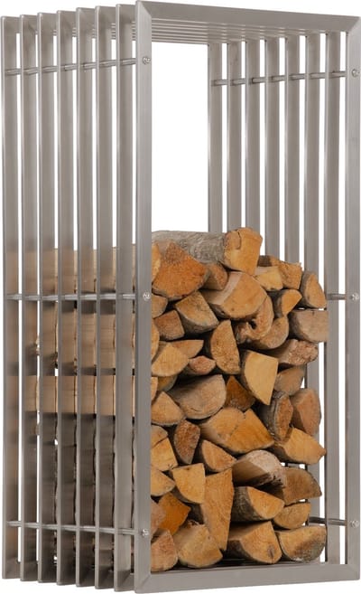CLP Irving Brandhoutrek - RVS 40x50x100 cm