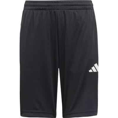 adidas Training Essentials 3 Stripes Shorts Kinderen-Zwart,Wit