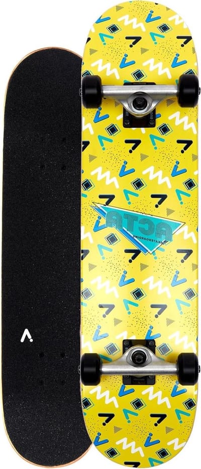 Skateboard - Deck Board - Recreatief Rijden - Uniek Design Patroon - 775 inch - Blauw