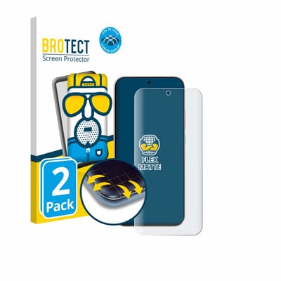 BROTECT - Screenprotector voor Oppo Reno 15 Pro - Folie Beschermfolie matte volledig dekking 2 Stuks