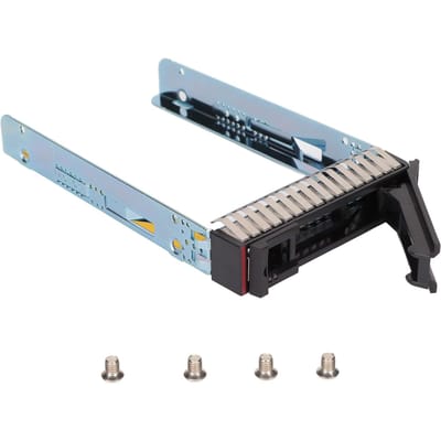 Bac de disque dur 2,5 pouces Stable Métal ABS SAS SATA Support de disque dur pour Lenovo SR650 SR550 SR570 HR630X HR650S gray