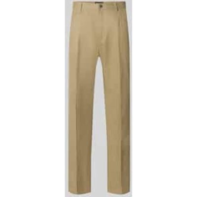 relaxed fit stoffen broek van puur katoen model 'BEN'
