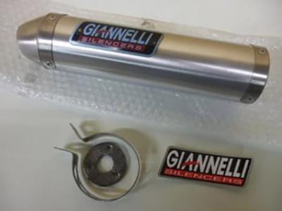 GIANNELLI uitlaatdemper voor Derbi 50 Senda Sm X-Race motoren 2006 tot 2011 Gloednieuw