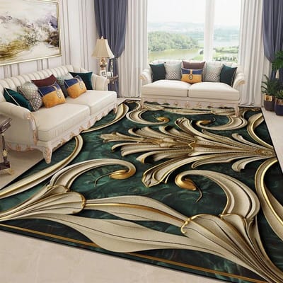 3D Prachtig Bloementapijt voor Woonkamer Luxe Huis Slaapkamer Decor Grote Oppervlakte Zachte Vloerkleden Antislip Garderobe Vloermatten Wasbaar 80*160cm