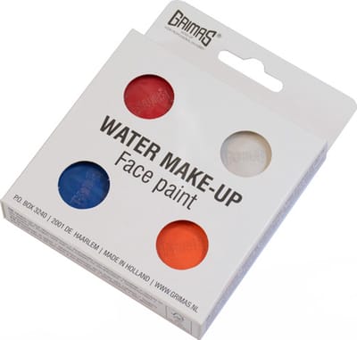Grimas _ HOLLAND - Water Make-up - 4xA1