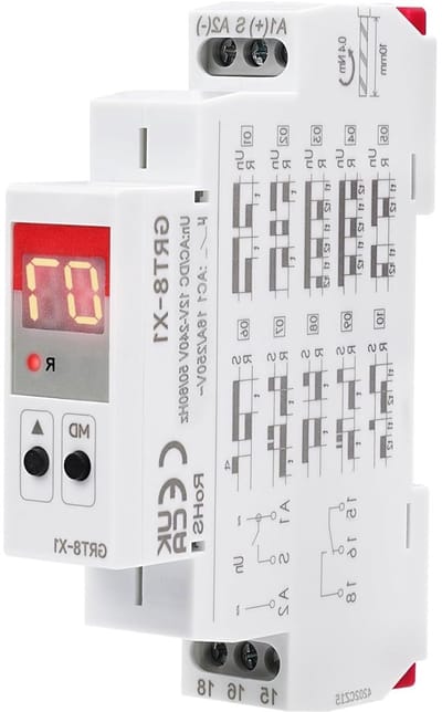 Digitale tijdrelais met vertraging voor AC/DC 12V-240V, timerfunctie tot 99 dagen, ideaal voor automatisering