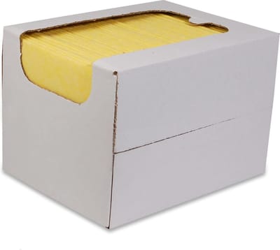 Reinigingsdoek KD Geel - 50 stuks - 135 gram/m² nonwoven - Wecoline