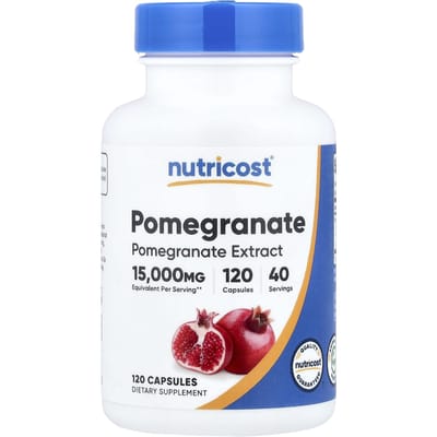 Nutricost, Granaatappel, 120 capsules (333mg per capsule)