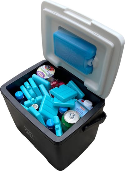 60 stuks 100ml mini Koelelementen Mix 3 kleuren