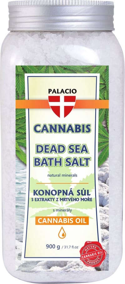 Cannabis en dead sea badzout door PALACIO