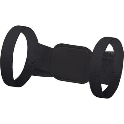 Postuurcorrector Verstelbaar Unisex Onzichtbaar Rug Schouder Orthopedische Wervelkolom Ondersteuning Correctieband Thuis Kantoor Sportschool Sport zwart