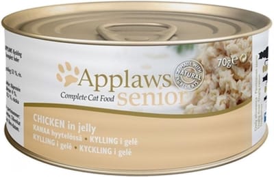 Applaws Blikvoer Kat Senior 70gr Smaak - Kip