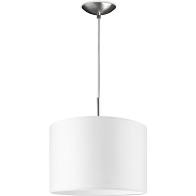 hanglamp tube deluxe bling Ø 30 cm - wit