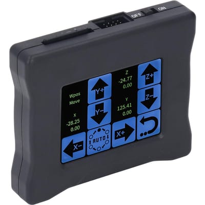 CNC Offline Controller LCD Touchscreen Offline Besturingsmodule voor 3 Assen Graveermachine Router black
