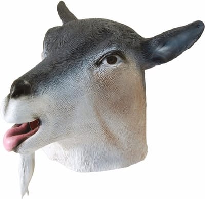 Geiten carnaval verkleed masker - latex - volwassenen - dieren maskers