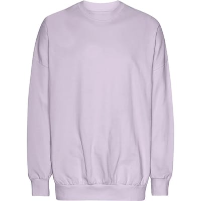 Neutral Oversized Sweatshirt NET63011 - Dusty Purple - S