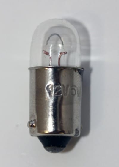 kyoto-lamp voor auto 12v 5w ba9s nieuw