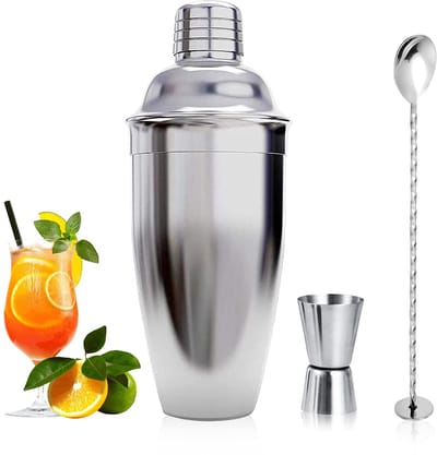 cocktail shaker, cocktail maker set, martini-drankshaker, 750 ml cocktail shaker zeef, barman mixer tool, thuis sterke drank cobbler shaker, roestvrijstalen bar shakers voor cocktail productie kit (3