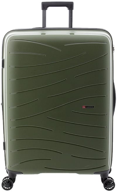Gladiator Flow Grote Koffer - 74 cm - 105/115 liter - Expandable - Legergroen